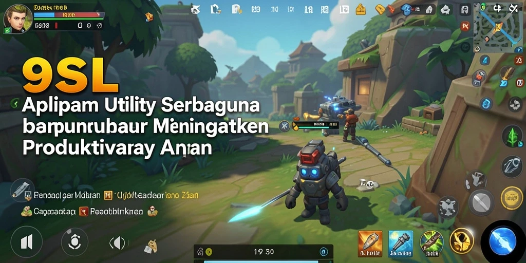 Tampilan antarmuka utama 9SL dengan fitur utility yang intuitif.