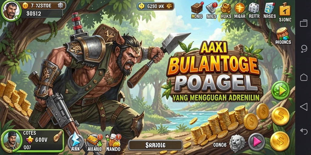 Tampilkan aksi mendebarkan dari BULANTOGEL dalam gameplay.