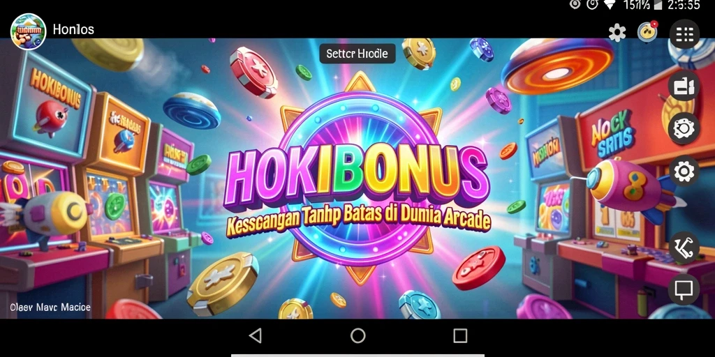 Gameplay HOKIBONUS yang seru dan penuh warna.