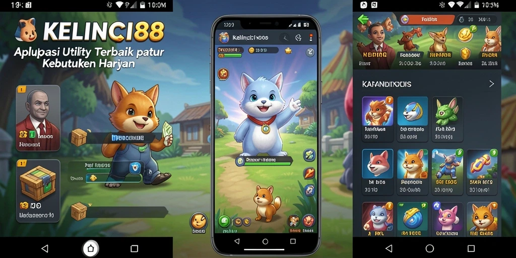 Tampilan antarmuka user-friendly dari KELINCI88 untuk manajemen harian.