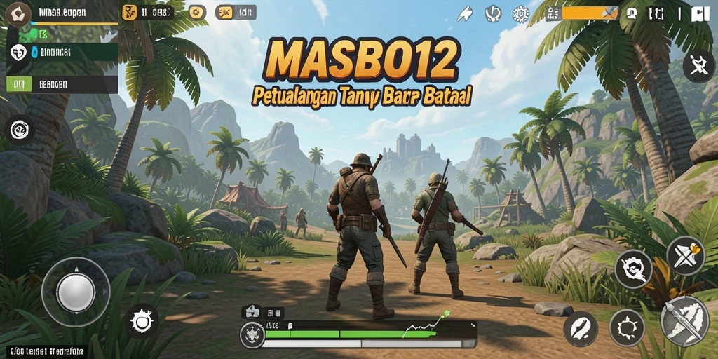 Tampilan gameplay <strong>MASBRO12</strong> yang memikat di dunia terbuka.