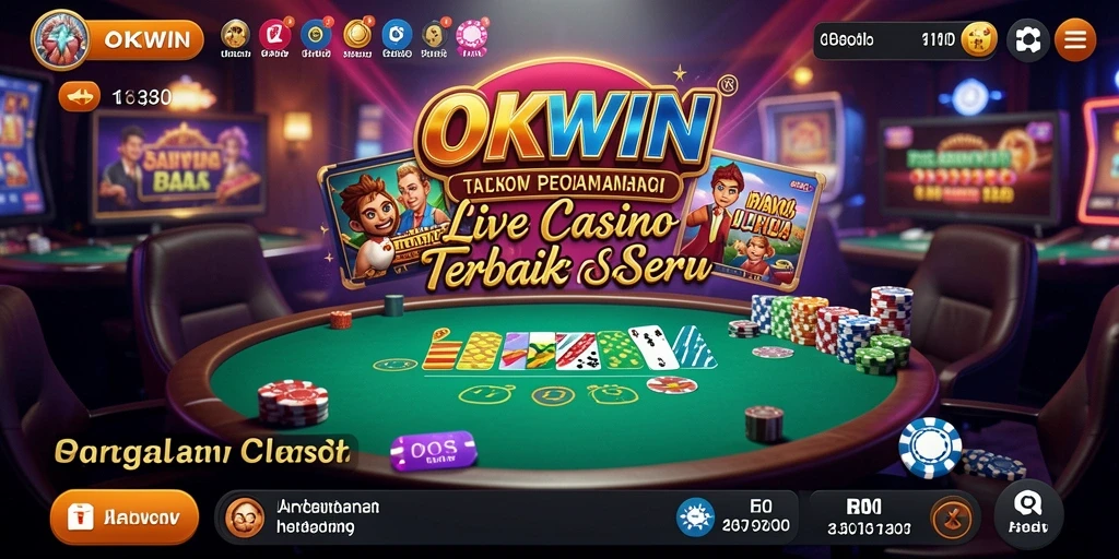 Tampilan gameplay Live Casino yang menarik dan interaktif.