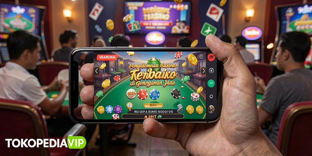 Gameplay seru dan mendebarkan dari TOKOPEDIAVIP terlihat dalam screenshot ini.
