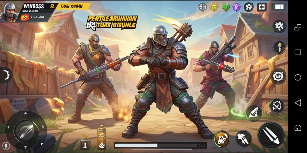 Screenshot gameplay WINBOSS menampilkan aksi seru dan grafik yang memukau.