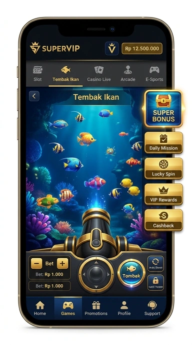 Keamanan aplikasi terjamin di supervip.